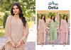 Delta By Your Choice Designer Chinon Readymade Suit Exporters In India